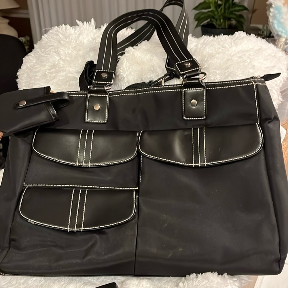 18X12 briefcase with computer padded section gently used